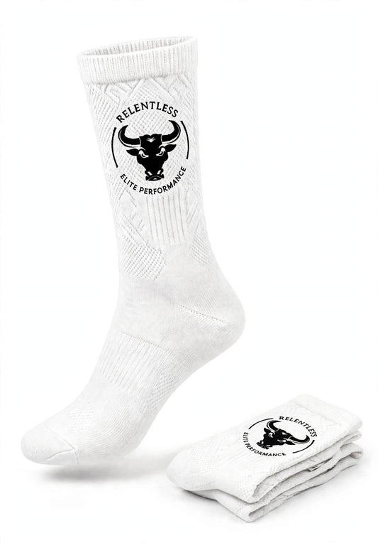 Performance sock - artic white